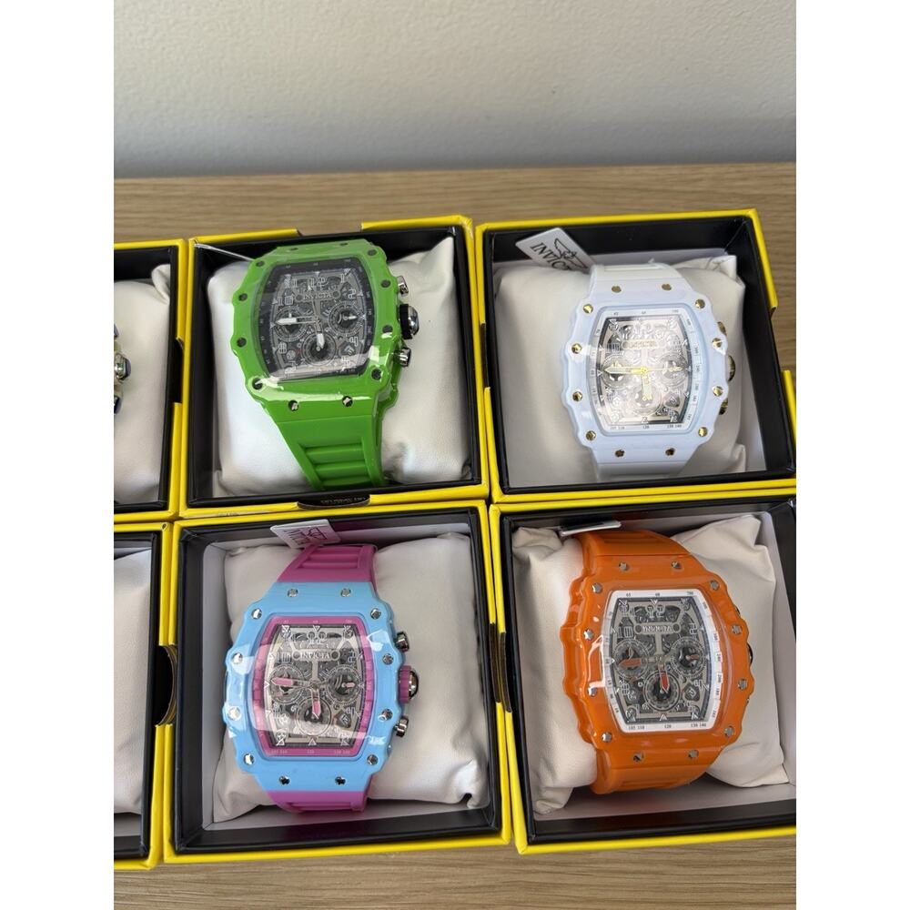 Invicta 2305FTMIA-8BUNDLE Miami‎ Bundle Pink Case with 8 Assorted Watches - Picture 11 of 11
